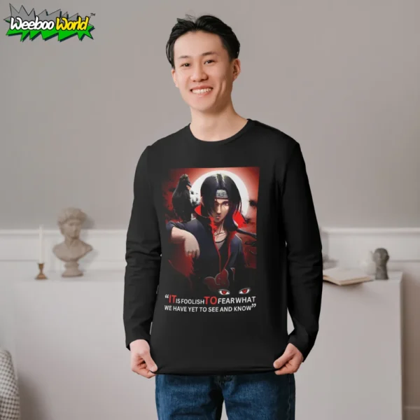 Itachi quote black Mockup 2