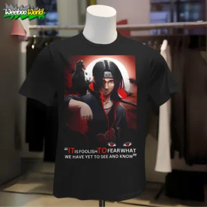 Itachi quote black Mockup 5