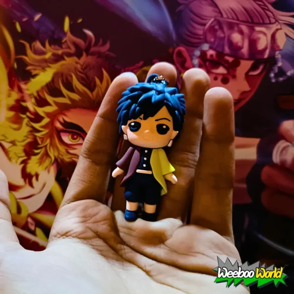 Demon slayer giyuu keychain 3 Demon slayer giyuu keychain 3