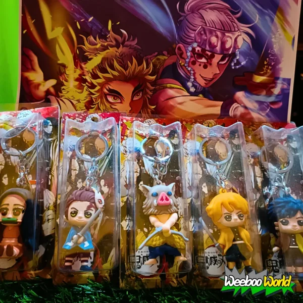Demon slayer inosuke keychain 5 Demon slayer inosuke keychain 5
