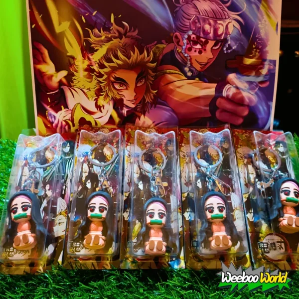 Demon slayer nezuko keychain 5 Demon slayer nezuko keychain 5