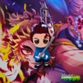 Demon slayer tanjiro keychain