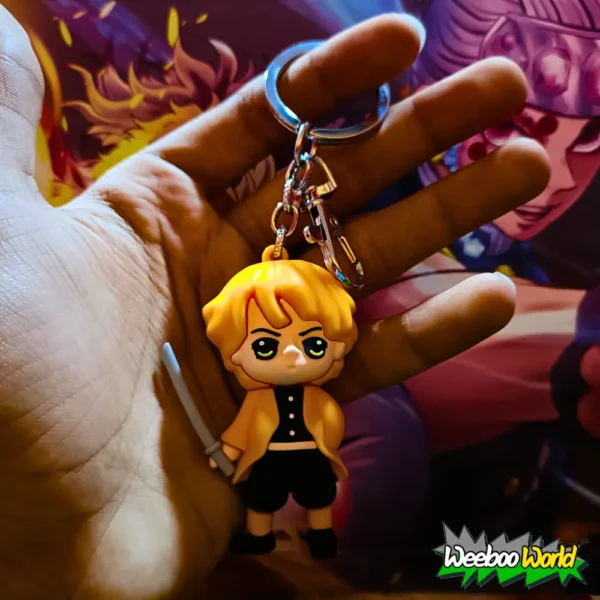 Demon slayer zenitsu keychain 2 Demon slayer zenitsu keychain 2