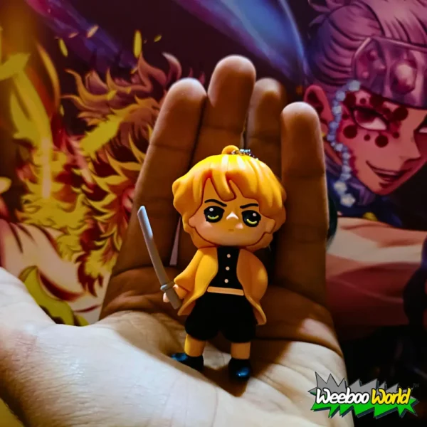 Demon slayer zenitsu keychain 3 Demon slayer zenitsu keychain 3