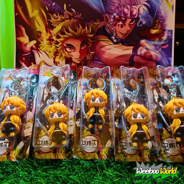 Demon slayer zenitsu keychain 5 Demon slayer zenitsu keychain 5