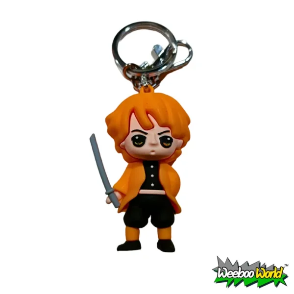 Demon slayer zenitsu keychain 7cm Demon slayer zenitsu keychain 7cm
