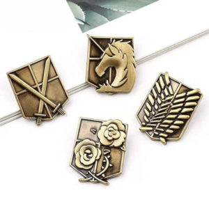 Attack on Titan Brooch/Badge (Premium Quality)