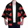 Akatsuki clouds japanese style cloak