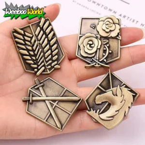 Attack on Tittan BroochBadge 2