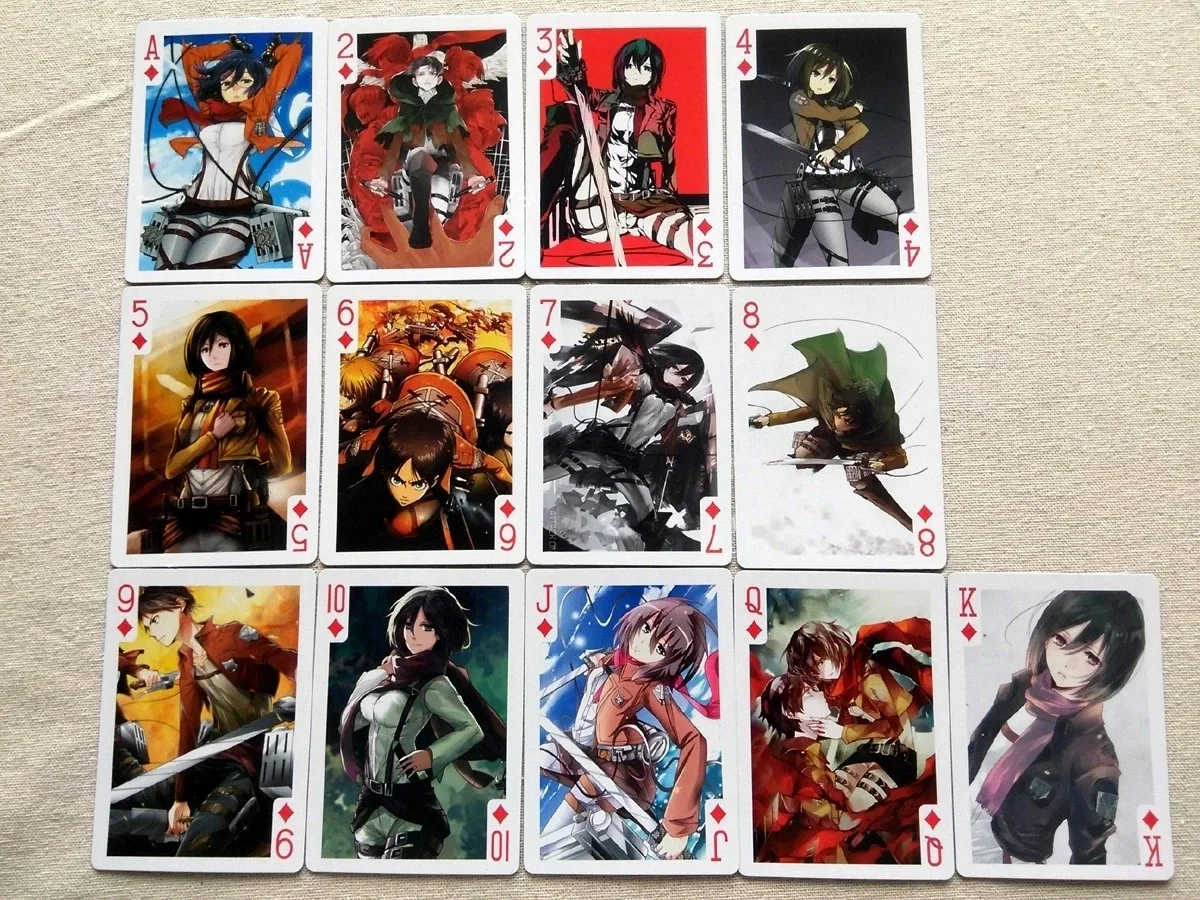 Attack on Tittan Playing Cards 4