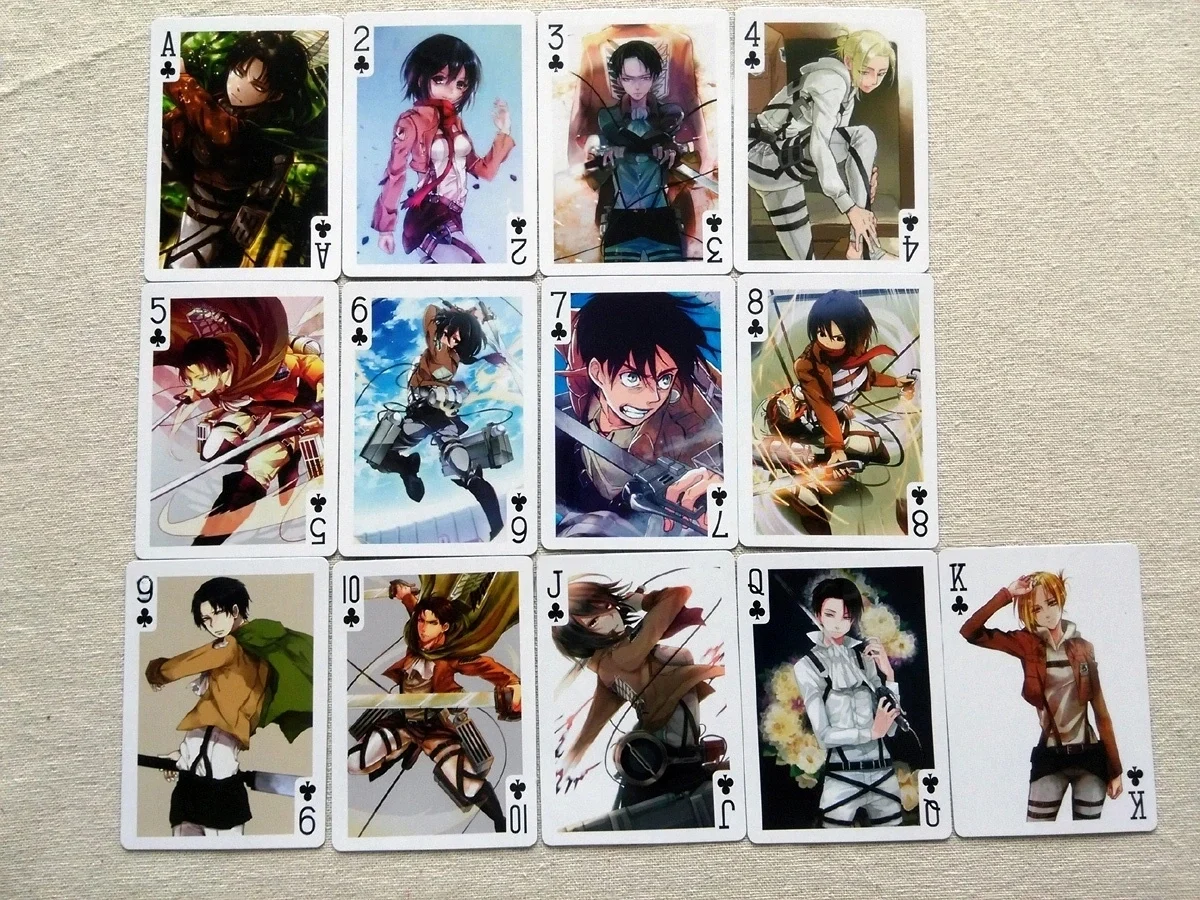 Attack on Tittan Playing Cards 7