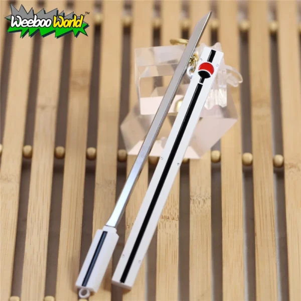 Blue Japanese Katana Keychain Demon Slayer