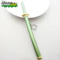 Green Japanese Katana Keychain Demon Slayer