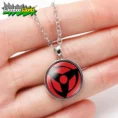 Naruto Round Pendant Itachi Mangekyo Sharingan Necklace 5