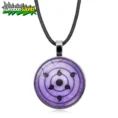 Naruto Round Pendant Rinnegan Necklace 1