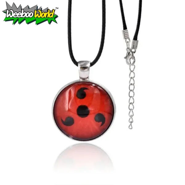 Naruto Round Pendant Sharingan Necklace 2