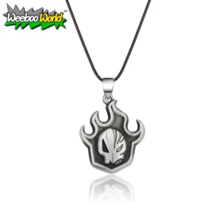 bleach skull necklace