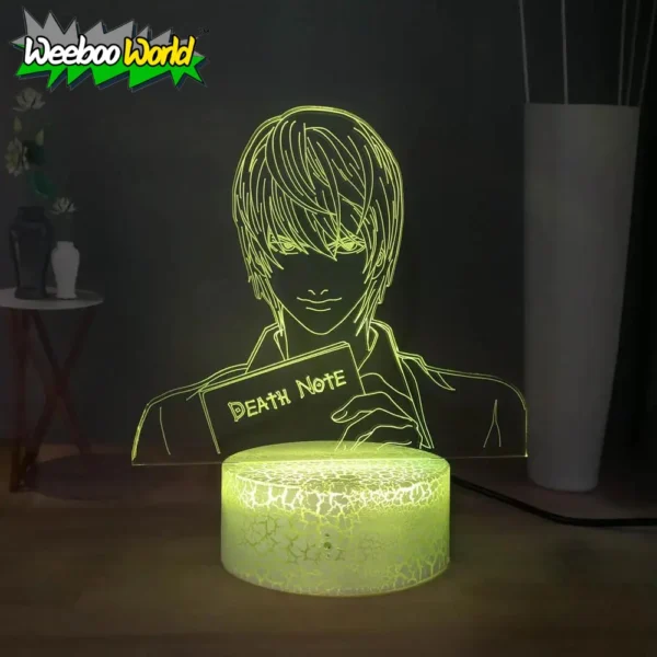 death note light yagami 3d lamp 1