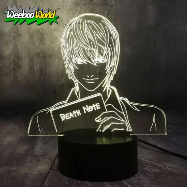 death note light yagami 3d lamp 2