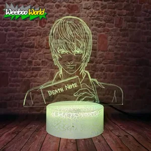 death note light yagami 3d lamp 3