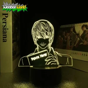 death note light yagami 3d lamp 4