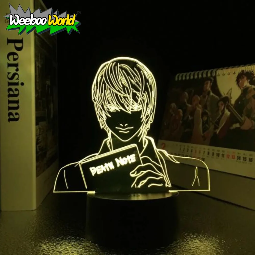 death note light yagami 3d lamp 4