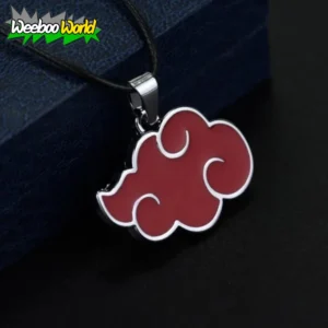 naruto akatsuki cloud necklace 5 naruto akatsuki cloud necklace 5