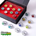 naruto akatsuki ring set 2