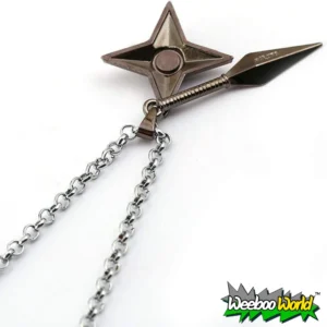 naruto kunai and shukiren necklace 2 naruto kunai and shukiren necklace 2