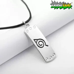 naruto leaf village headband necklace 1 naruto leaf village headband necklace 1