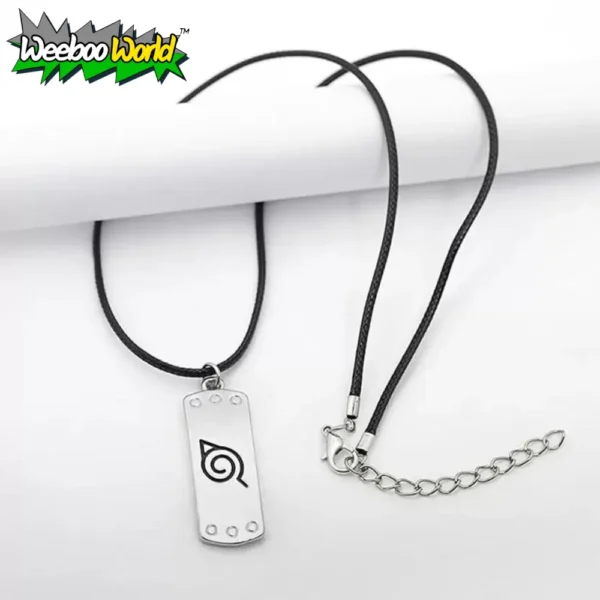 naruto leaf village headband necklace 4 naruto leaf village headband necklace 4
