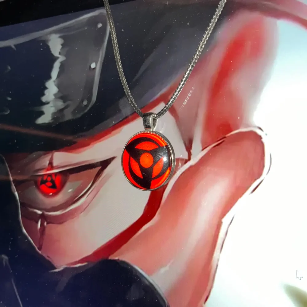 Kakashi Mangekyo Sharingan Necklace 2