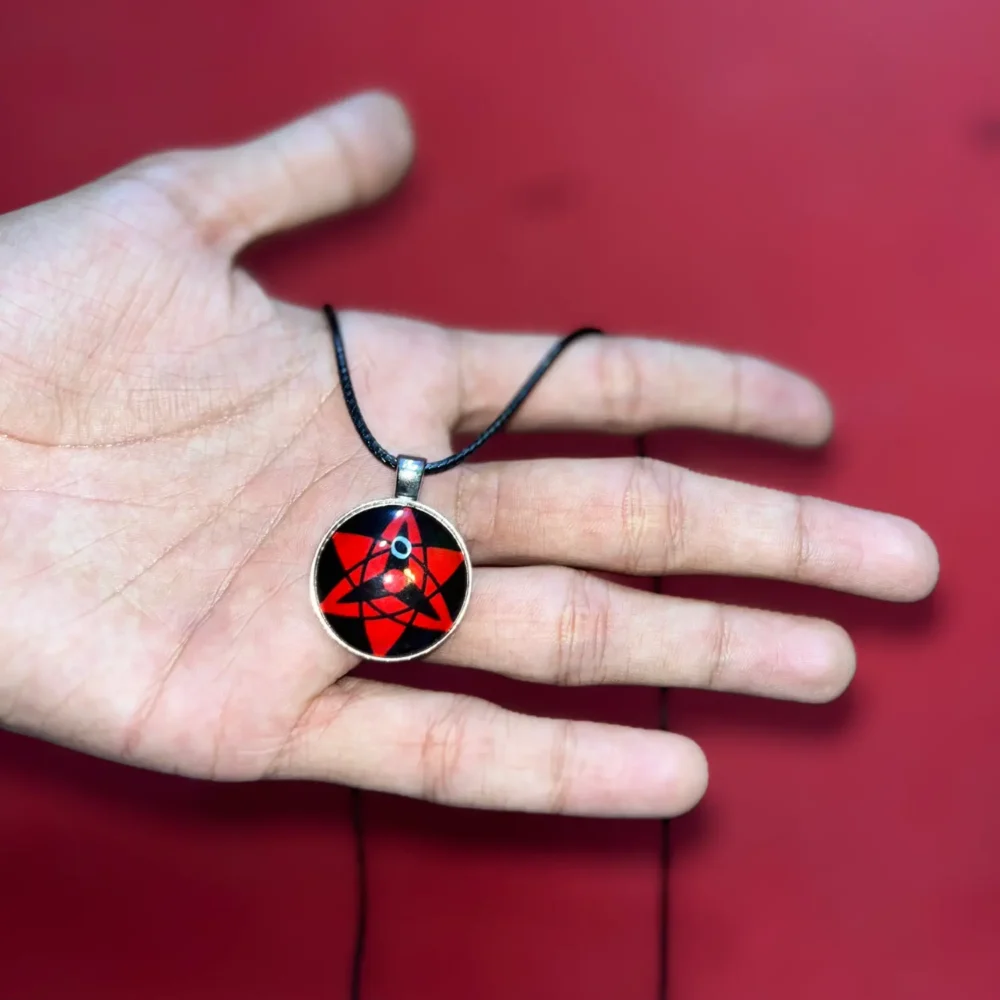 Sasuke Eternal Mangekyo Sharingan Necklace 1