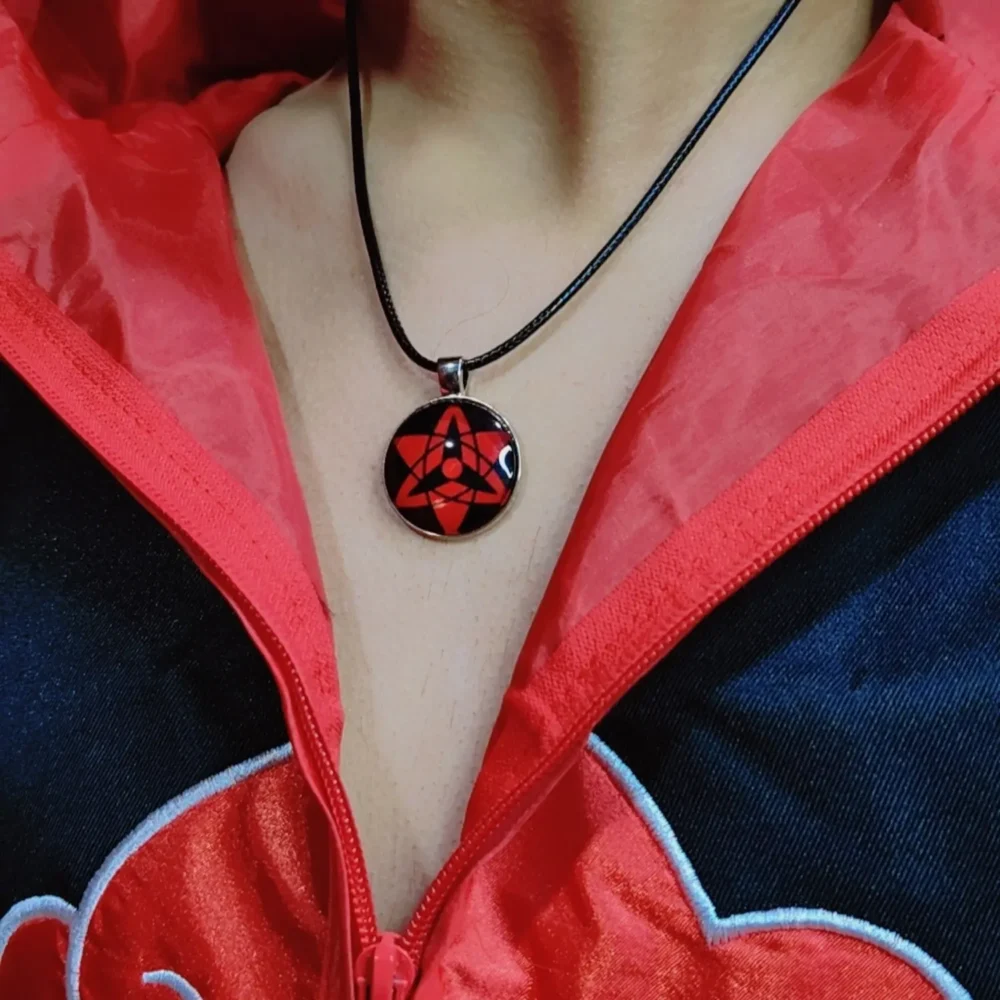 Sasuke Eternal Mangekyo Sharingan Necklace 3