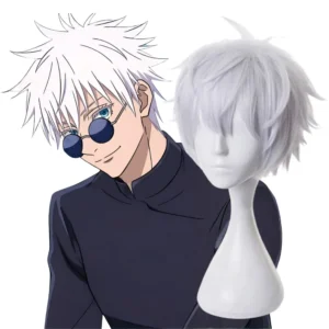 Gojo Satuoru Wig Jujutsu Kaisen
