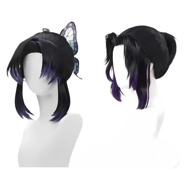 Shinobu Wig Side View Shinobu Wig Side View