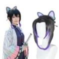 Shinobu Wig With Cosplayer