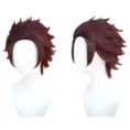Tanjiro Wig Side View