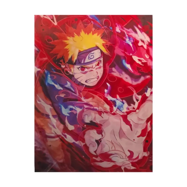 Shonen Naruto Anime 3D Poster