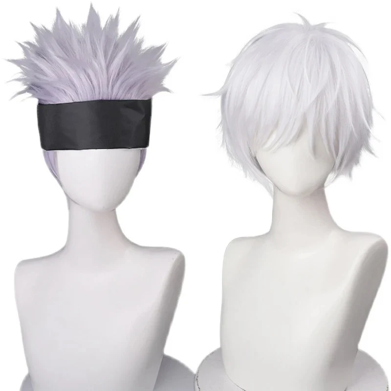 cosprop sensei gojo wig